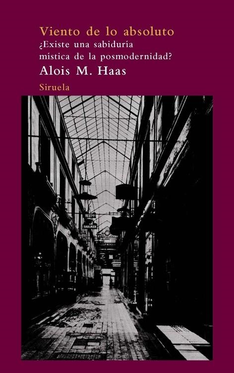 VIENTO DE LO ABSOLUTO | 9788498413373 | M.HASS,ALOIS | Llibreria Online de Banyoles | Comprar llibres en català i castellà online