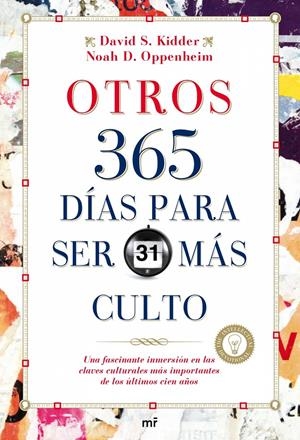 OTROS 365 DIAS PARA SER MÁS CULTO | 9788427035843 | S.KIDDER,DAVID/D.OPPENHEIM,NOAH | Llibreria L'Altell - Llibreria Online de Banyoles | Comprar llibres en català i castellà online - Llibreria de Girona