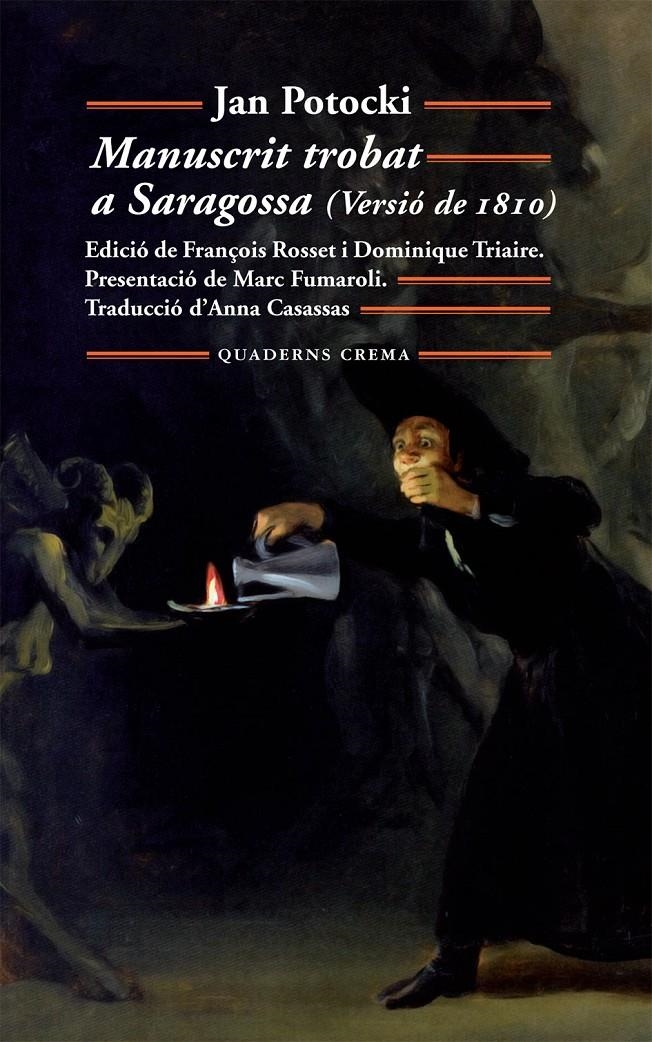 MANUSCRIT TROBAT A SAAGOSSA(VERSIÓ DE 1810) | 9788477274728 | POTOCKI,JAN | Llibreria L'Altell - Llibreria Online de Banyoles | Comprar llibres en català i castellà online - Llibreria de Girona