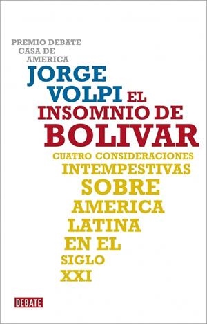 INSOMNIO DE BOLIVAR, EL | 9788483068625 | VOLPI, JORGE | Llibreria L'Altell - Llibreria Online de Banyoles | Comprar llibres en català i castellà online - Llibreria de Girona