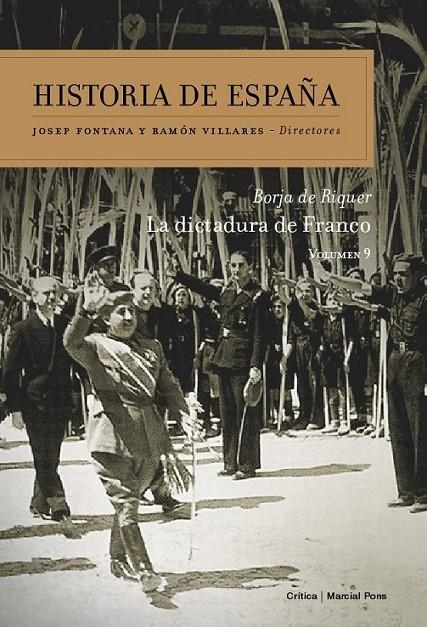 LA DICTADURA DE FRANCO | 9788498920635 | RIQUER, BORJA DE | Llibreria L'Altell - Llibreria Online de Banyoles | Comprar llibres en català i castellà online - Llibreria de Girona