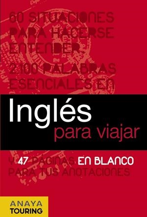 INGLÉS PARA VIAJAR | 9788497768726 | ANAYA TOURING CLUB | Llibreria Online de Banyoles | Comprar llibres en català i castellà online