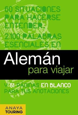ALEMÁN PARA VIAJAR | 9788497768740 | ANAYA TOURING CLUB | Llibreria Online de Banyoles | Comprar llibres en català i castellà online
