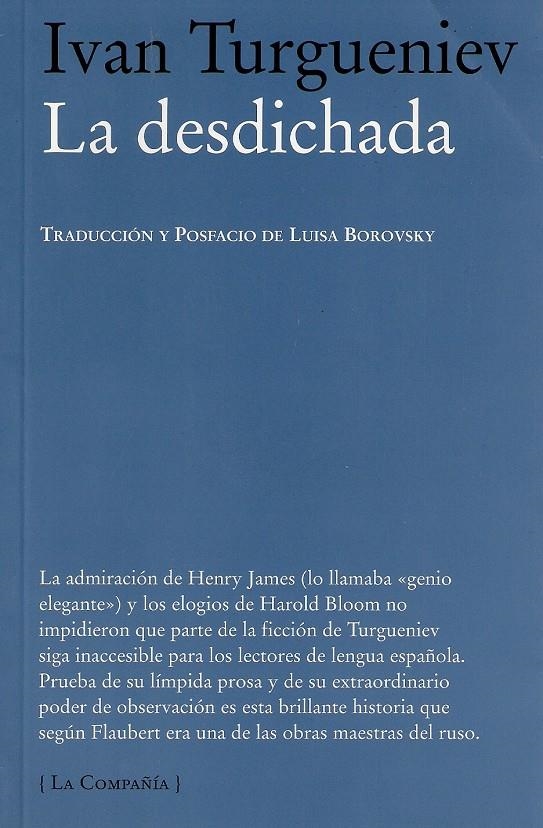 DESDICHADA, LA | 9788483930496 | TURGUENIEV, IVAN | Llibreria L'Altell - Llibreria Online de Banyoles | Comprar llibres en català i castellà online - Llibreria de Girona