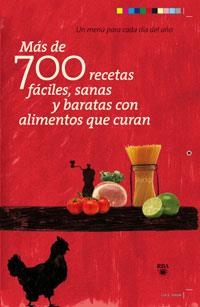MÁS DE 700 RECETAS FÁCILES, SANAS, BARATAS CON ALIMENTOS QUE | 9788498677614 | AUTORES , VARIOS | Llibreria L'Altell - Llibreria Online de Banyoles | Comprar llibres en català i castellà online - Llibreria de Girona