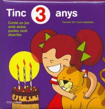 TINC 3 ANYS | 9788492790944 | CARMEN GIL/LLUÍS CADAFALCH PLADEVALL/DIVERSOS AUTORS | Llibreria L'Altell - Llibreria Online de Banyoles | Comprar llibres en català i castellà online - Llibreria de Girona