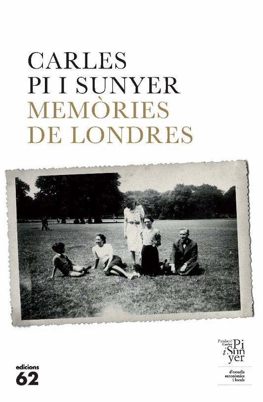 MEMÒRIES DE LONDRES | 9788429766295 | PI I SUNYER CARLES | Llibreria L'Altell - Llibreria Online de Banyoles | Comprar llibres en català i castellà online - Llibreria de Girona