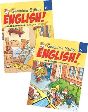 PACK STILTON ANGLÈS 3 (5-6) | 9788499321981 | GERONIMO STILTON | Llibreria L'Altell - Llibreria Online de Banyoles | Comprar llibres en català i castellà online - Llibreria de Girona