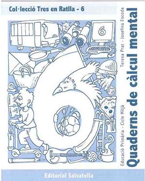 QUADERNS DE CALCUL MENTAL,6 | 9788484123354 | PRAT,T;ESCODA,J | Llibreria Online de Banyoles | Comprar llibres en català i castellà online