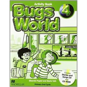 BUGS WORLD 4 ACTIVITY BOOK | 9780230407527 | TOTH, M./SOBERON, A./Y OTROS | Llibreria L'Altell - Llibreria Online de Banyoles | Comprar llibres en català i castellà online - Llibreria de Girona