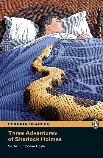 THREE ADVENTURES OF SHERLOCK HOLMES (LIBRO + CD). LEVEL 4 | 9781405879781 | DOYLE, ARTHUR CONAN | Llibreria L'Altell - Llibreria Online de Banyoles | Comprar llibres en català i castellà online - Llibreria de Girona