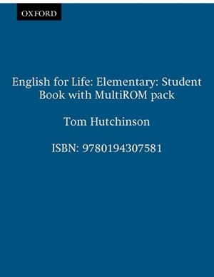 ENGLISH FOR LIFE ELEMENTARY: STUDENT S BOOK + MULTIROM PACK | 9780194307581 | VARIOS AUTORES | Llibreria Online de Banyoles | Comprar llibres en català i castellà online