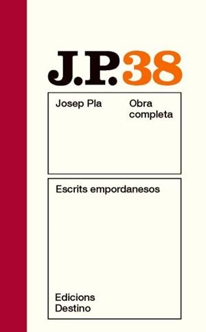 ESCRITS EMPORDANESOS | 9788497101783 | PLA, JOSEP | Llibreria Online de Banyoles | Comprar llibres en català i castellà online