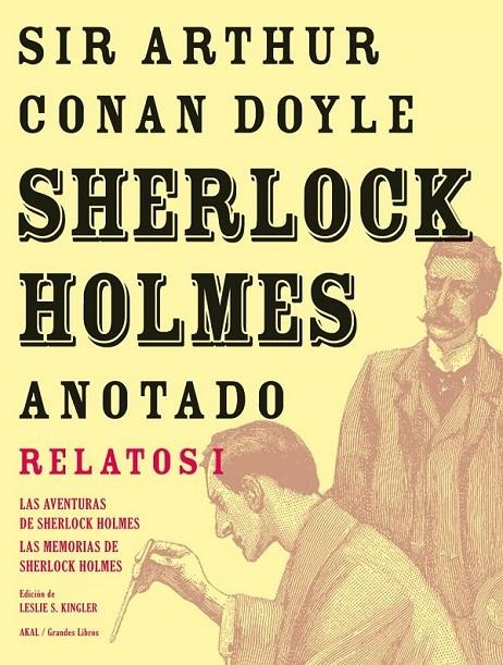 SHERLOCK HOLMES ANOTADO LAS AVENTURAS LAS MEMORIAS | 9788446025443 | CONAN DOYLE,ARTHUR | Llibreria L'Altell - Llibreria Online de Banyoles | Comprar llibres en català i castellà online - Llibreria de Girona