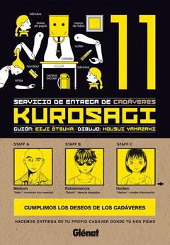 KUROSAGI Nº11. SERVICIO DE ENTREGA DE CADÁVERES | 9788483579541 | OTSUKA, EIJI JIMUSYO / YAMAZAKI, HÔSUI | Llibreria Online de Banyoles | Comprar llibres en català i castellà online