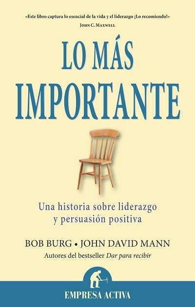MÁS IMPORTANTE, LO | 9788492452880 | BURG, BOB/MANN, JOHN DAVID | Llibreria Online de Banyoles | Comprar llibres en català i castellà online