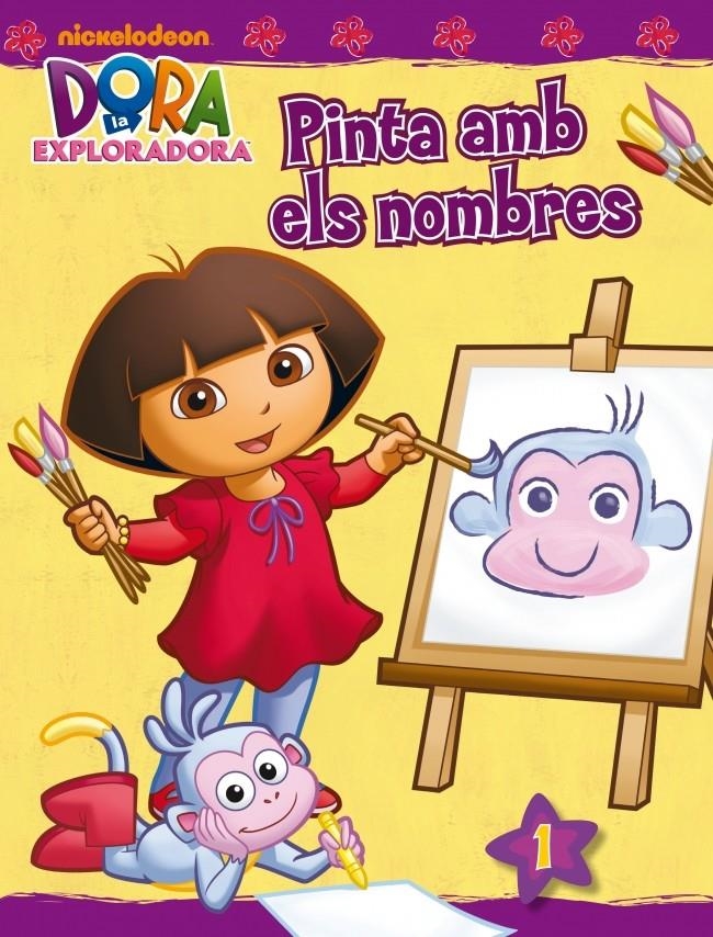 DORA EXPLORADORA. PINTA AMB ELS NOMBRES | 9788401902659 | NICKELODEON | Llibreria Online de Banyoles | Comprar llibres en català i castellà online