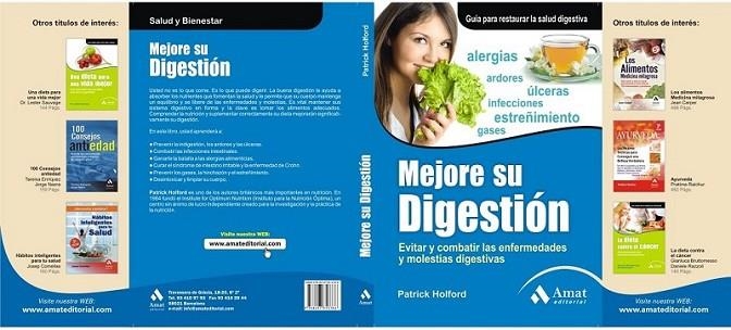 MEJORE SU DIGESTION. EVITAR Y COMBATIR LAS ENFERMEDADES Y MO | 9788497353786 | HOLFORD, PATRICK | Llibreria L'Altell - Llibreria Online de Banyoles | Comprar llibres en català i castellà online - Llibreria de Girona