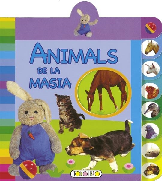 ANIMALS DE LA MASIA(PETIPARAULES | 9788499132150 | TODOLIBRO, EQUIPO | Llibreria L'Altell - Llibreria Online de Banyoles | Comprar llibres en català i castellà online - Llibreria de Girona