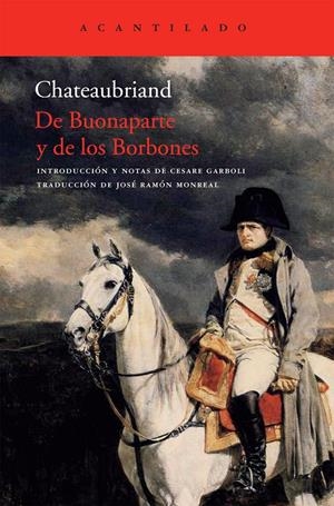 DE BUONAPARTE Y DE LOS BORBONES | 9788415277002 | CHATEAUBRIAND, FRANÇOIS DE | Llibreria L'Altell - Llibreria Online de Banyoles | Comprar llibres en català i castellà online - Llibreria de Girona