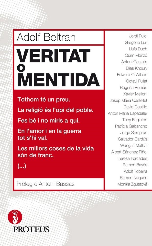 VERITAT O MENTIDA | 9788415047438 | BELTRAN, ADOLF | Llibreria L'Altell - Llibreria Online de Banyoles | Comprar llibres en català i castellà online - Llibreria de Girona