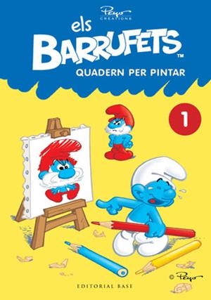 ELS BARRUFETS. QUADERN PER PINTAR, 1 | 9788415267041 | CULLIFORD "PEYO", PIERRE | Llibreria L'Altell - Llibreria Online de Banyoles | Comprar llibres en català i castellà online - Llibreria de Girona