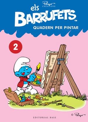 ELS BARRUFETS. QUADERN PER PINTAR, 2 | 9788415267058 | CULLIFORD "PEYO", PIERRE | Llibreria L'Altell - Llibreria Online de Banyoles | Comprar llibres en català i castellà online - Llibreria de Girona