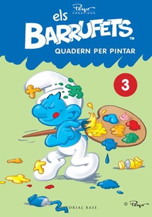 ELS BARRUFETS. QUADERN PER PINTAR, 3 | 9788415267065 | CULLIFORD "PEYO", PIERRE | Llibreria L'Altell - Llibreria Online de Banyoles | Comprar llibres en català i castellà online - Llibreria de Girona