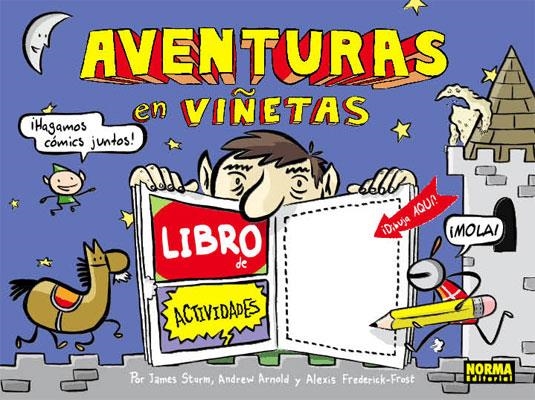 AVENTURAS EN VIÑETAS LIBRO DE ACTIVIDADES | 9788467904000 | STURM, J. / ARNOLD, A. / ALEXIS, F. | Llibreria Online de Banyoles | Comprar llibres en català i castellà online