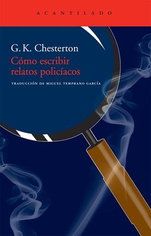 CÓMO ESCRIBIR RELATOS POLICÍACOS | 9788415277125 | CHESTERTON, G.K. | Llibreria L'Altell - Llibreria Online de Banyoles | Comprar llibres en català i castellà online - Llibreria de Girona