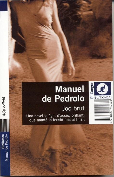 JOC BRUT | 9788429768350 | DE PEDROLO, MANUEL | Llibreria L'Altell - Llibreria Online de Banyoles | Comprar llibres en català i castellà online - Llibreria de Girona