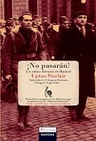 ­NO PASARAN! | 9788492716739 | UPTON SINCLAIR | Llibreria L'Altell - Llibreria Online de Banyoles | Comprar llibres en català i castellà online - Llibreria de Girona